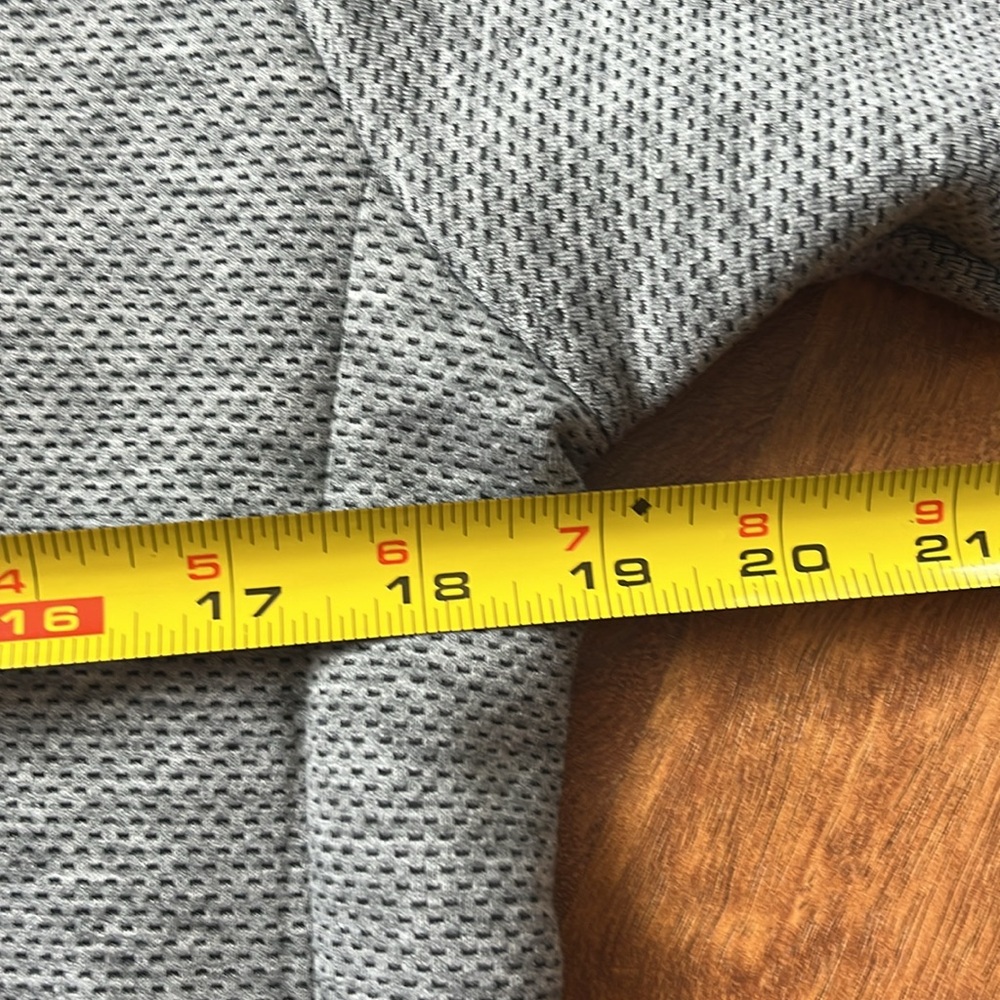 EUC Gray with white trim Zyia full zip jacket - Picture 7 of 15